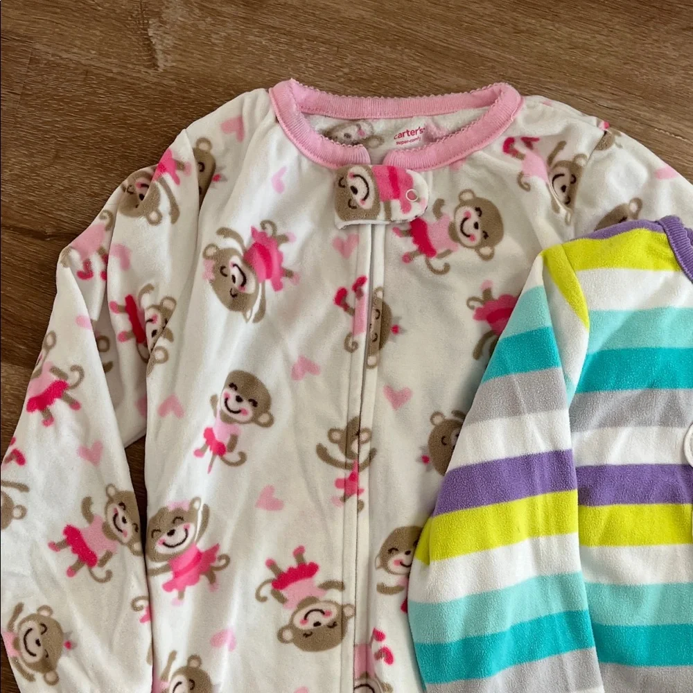 Carter’s Kids One Piece Pajama Lot - Picture 2 of 10